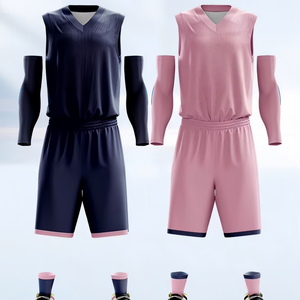 Maillots de basket-ball de haute qualité XS taille respirant vêtements de sport maillot ensemble Style uniforme pour les joueurs de basket-ball - Product Image 2