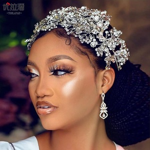 <span class=keywords><strong>Diadema</strong></span> Moderna con Tiaras y Corona de Novia, <span class=keywords><strong>Diadema</strong></span> de Novia Llena de Diamantes, Tocado de <span class=keywords><strong>Cleopatra</strong></span> - Product Image 4