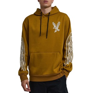 Sudadera con Capucha de Felpa Francesa 100% Algodón de Alta Calidad para Hombre, Bordada con Pedrería, Diseño Personalizado en Toda la Superficie - Product Image 2