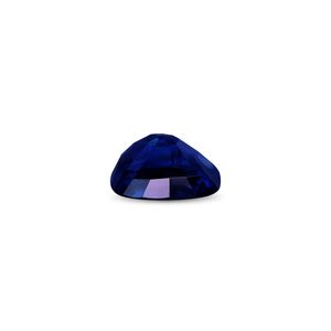 Saphir bleu royal naturel, pierre brute, 1,96 carat, gemme facettée, matériau synthétique, créé en laboratoire, traité thermiquement, tailles 6 mm à 10 mm - Product Image 2