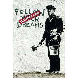 Póster de Banksy: Sigue tus sueños para decoración de pared - Product Image 5