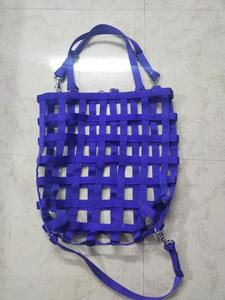 Haybag haynet ถุงป้อนหญ้าแห้งทนทานสำหรับที่มั่นคงและทุ่งหญ้าราคาขายส่งและปรับแต่งได้ - Product Image 3