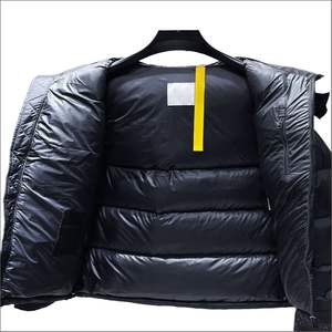 Veste bomber bleue à capuche pour homme - Vente chaude - Hiver - Chaude - Style urbain - Fermeture éclair - Service OEM - Vêtements d'extérieur - Product Image 4