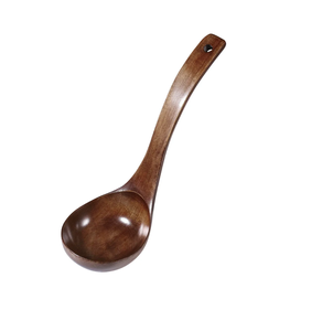 Accesorios Cuchara para mezclar sopa de madera Precio de fábrica al por mayor Cuchara para sopa de madera para utensilios de cocina y uso en restaurantes - Product Image 1