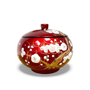 Jarrón Decorativo de Laca Hecho a Mano para Almacenamiento en la Cocina, Mesa, Baño y Decoración del Hogar - Product Image 3