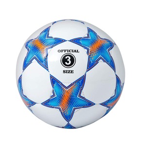 Alaay Ballon de football en cuir PU PVC de haute qualité Logo personnalisé Taille 3 Entraînement sportif Jouer au football en gros - Product Image 1