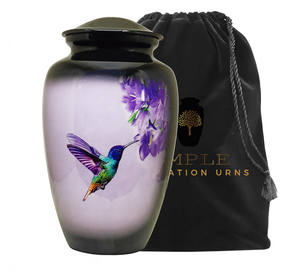 Urne funéraire personnalisable, écologique, de style européen, sur le thème de la colombe, pour les funérailles - Product Image 2