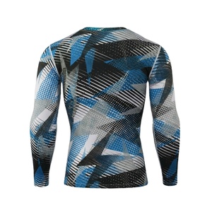 Camiseta Deportiva de Compresión Atlética de Alto Rendimiento para Hombre, Manga Larga, para Entrenamiento - Product Image 2