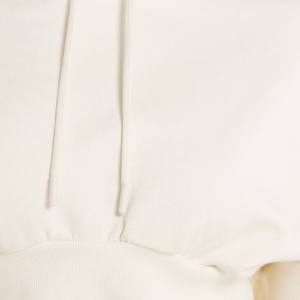 เสื้อฮู้ดครอปแขนยาวสีพื้นสไตล์ Y2K สตรีทแวร์ทรงหลวม พิมพ์ลายโลโก้ด้านหน้า สำหรับฤดูหนาว - Product Image 4