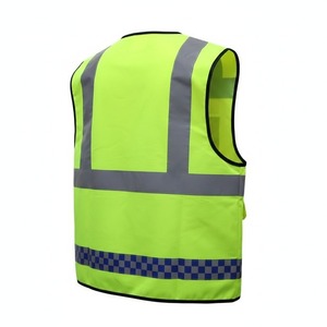Chaleco de Seguridad Diario con Reflectores, Chaleco Fluorescente Personalizable y Chaleco de Presión, Ropa de Seguridad con Logotipo Personalizado - Product Image 3