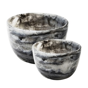 Bol en résine Swirl Bol en bois et résine époxy Swirl en ligne au meilleur prix Taille personnalisée fabriquée en Inde - Product Image 4