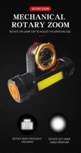 Care 4 Lampe frontale rechargeable à 2 modes avec chargement de type USB - Product Image 3