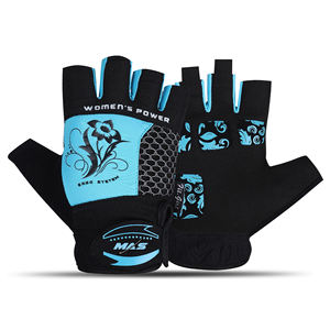 ถุงมือออกกำลังกายสำหรับผู้หญิงและผู้ชายป้องกันการลื่นระบายอากาศได้ดีถุงมือเล่นกีฬาฟิตเนสและฝึกยกน้ำหนักวัสดุหนังที่ทนทาน - Product Image 5