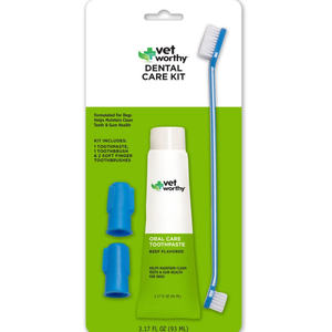 Kit de nettoyage dentaire pour chat et chien, brosse à dents et dentifrice - Product Image 1