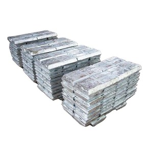 BOLL Lingot de zinc de haute qualité 99.995% Pureté Forme carrée Pays-Bas Origine non allié pour tôle galvanisée Revêtement de zinc industriel - Product Image 1