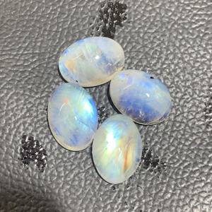 Cabujón Ovalado de Piedra Lunar de Alta Calidad de 13x18 mm, Arcoíris Natural, Certificado IGI, Efecto de Cambio de Color, 13 Quilates, Piedras Preciosas Sueltas - Product Image 3