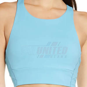 Sujetador Deportivo Simple y Transpirable con Soporte Alto, Tirantes Ajustables para Yoga y Ejercicio, Logotipo Personalizado, Material que Absorbe la Humedad para Mujer - Product Image 2