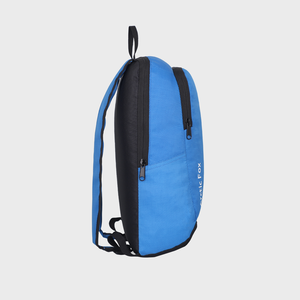 Promotional Arctic Fox Pug Dobby Blue Durable Polyester Zipper Closure Backpack - Product Image 5