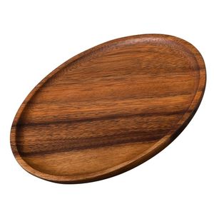 ASSISTANCE WOODEN ROUND DECORATIVE TRAY Wooden Round Serving Tray Large Round Wooden tray - Product Image 6