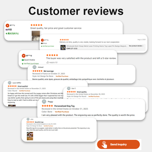 Venta Directa de Fábrica al por Mayor de Placas de Identificación para Perros Personalizadas en Tamaños y Formas Personalizadas, Placas de Identificación de Metal con Relieve 3D - Product Image 5