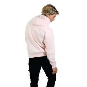 Sweats à capuche surdimensionnés essentiels vierges en éponge française unisexe Logo personnalisé 100% coton sweat à capuche épais et lourd - Product Image 2