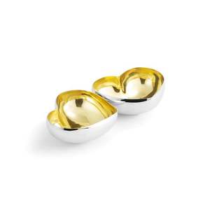 Bol à chocolat en métal argenté élégant 2026 avec un look vintage pour offrir des chocolats en cadeau lors d'occasions spéciales et de célébrations - Product Image 3