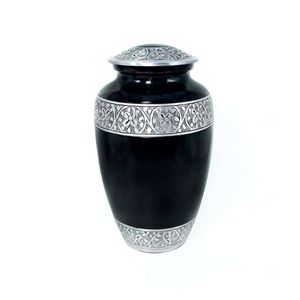 ภาชนะบรรจุเถ้าที่ระลึกทำด้วยมือทำจากอลูมิเนียมหรูหราดีไซน์แบบราชวงศ์สำหรับเก็บของที่ระลึกจากอินเดีย - Product Image 1