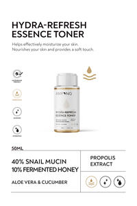 Set de Cuidado de la Piel Hydra-Glow Kit, Crema, Sérum, Tónico 50 ML + 12 ML + 20 ML, Hidratación Profunda, Blanqueamiento, Antienvejecimiento, Potenciador de Luminosidad - Product Image 4