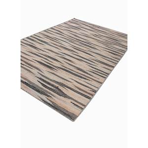 พรมขนสัตว์ทำมืออินดัสบาร์ สีแดงส้ม ทอแบบแบน ขนาดใหญ่ 9x12 ฟุต รูปทรงสี่เหลี่ยมผืนผ้า ลายแบบนามธรรม สำหรับตกแต่งบ้าน ทางเข้าบ้าน ของขวัญ ADWL-13142 - Product Image 2