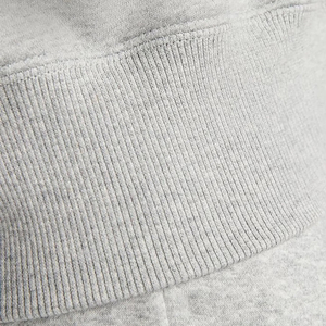 เสื้อมีฮู้ดผ้าฟลีซผ้าฝ้ายโอเวอร์ไซส์สำหรับผู้หญิงเสื้อมีฮู้ดไหล่ตกโลโก้ออกแบบได้ตามต้องการ - Product Image 4