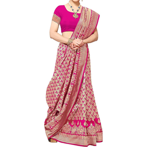 Saree pour femmes hautement recommandé respirant confort matériau doux beauté tranquille pour les occasions de fête - Product Image 3