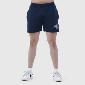 Vêtements de gymnastique No Limit, shorts bleu marine, essentiels pour l'entraînement physique sans limites - Product Image 4