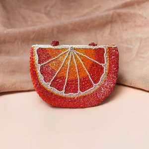 Bolso de Magnolia de cristal con cuentas, monedero Floral, bolso de flores blancas, bolso de hombro de Primavera/Verano, hecho a mano, Color personalizable, artesanía MS - Product Image 1