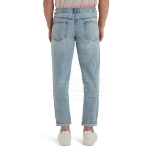 Venta al por mayor de Pakistán hizo 100% algodón primavera pantalones vaqueros para los hombres de alta calidad transpirable diseño único - Product Image 3