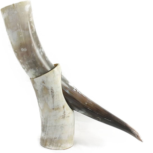 Natural Design Viking <b>Drinking</b> <b>Horn</b> with <b>Horn</b> Stand Unique Design Accept Custom Logo Top Quality Viking <b>Drinking</b> <b>Horn</b> - Product Image 2