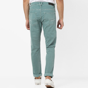 2025 ligero Casual lienzo algodón venta al por mayor Jeans bolsillo lateral pantalón transpirable Cargo hecho en Pakistán - Product Image 2