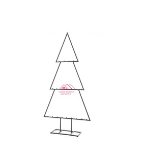 Arbre de Noël en métal fini au prix de gros très vendu décoration intérieure et extérieure dorée - Product Image 3