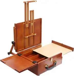 MEEDEN终极Pochade盒，轻巧便携的法国画架盒，带存储，Plein空气画架
