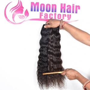 Extensiones de Cabello Humano Rizado en Paquetes, Precio de Fábrica, Fabricante Profesional Moon Hair, Disponibles para Venta por Exportación. - Product Image 2