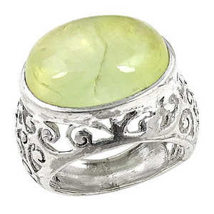 925 Sterling Silver Women's Green Gemstone <b>Ring</b> Daily Wear Product Category <b>Watches</b> - Product Image 3