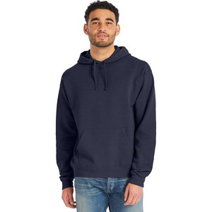 8.28 Oz., 30 Singles 60% Combed Ringspun Cotton 40% Polyester <b>Sueded</b> French Terry Fleece Hoodies Sweatshirt - Product Image 4