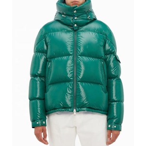 Customized Lightweight Hooded Canvas Outdoor Winter Puffer <b>Jackets</b> High Quality <b>Men</b> Plus Size Standard Thickness - Product Image 2