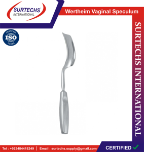 Espéculo Vaginal Retractor Surtechs Modificado Wertheim de Acero Inoxidable Alemán, Hoja de 12.3/4\" (100mm*25mm) - Product Image 6
