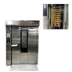 Oferta de muestra, horno rotatorio de 24 bandejas con carrito Altuntop, garantía de 1 año, horno de panadería de acero inoxidable para pan Kien, un proveedor - Product Image 1