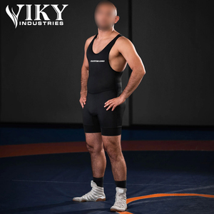 En un color sólido con el mejor precio Nueva llegada Calidad Premium Último estilo Trajes de lucha para adultos por Viky Industries - Product Image 3