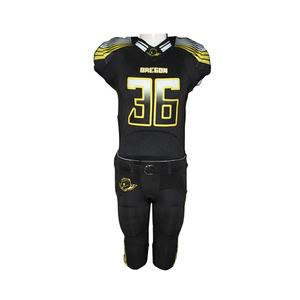 2026 New Arrival Customized Adult American <b>Football</b> Uniform Short Sleeve Printed 100% Polyester Quick Dry Make Your Own - Product Image 2