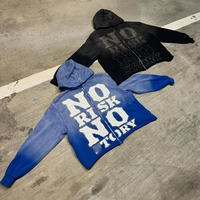 OEM Yeni Moda Ninja Kapüşonlu Sweatshirt %100 Pamuklu Örme Su Geçirmez Çevre Dostu Astarlı Ağır Kaliteli Büyük Boy Cepli