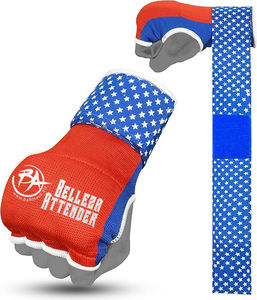 Bandages rembourrés élastiques en Gel de soutien du poignet long pour MMA Muay Thai Kickboxing-Gants intérieurs Protection des équipements de boxe - Product Image 3