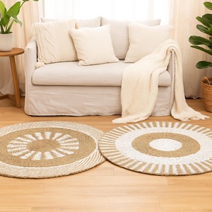 Nouvelle tendance tapis de jonc de mer tissé à la main pour l'entrée de la maison raphia tapis de bienvenue grande quantité d'approvisionnement - Product Image 2