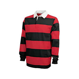 2025 Rugby de manga larga personalizado para hombres para camisas 100% poliéster antibacteriano de secado rápido personalizable - Product Image 2